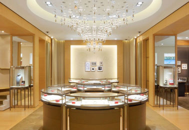 Çin Takı İhtisas Mağazası İçin Çok Fonksiyonlu Mücevher Ekranı Vitrin Detayı Tedarikçi
