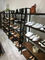 Siyah Modüler Ayakkabı Mağazası Teşhir Rafları Ayakkabı İhtisas Mağazaları İçin Kararlı Yapı Tedarikçi